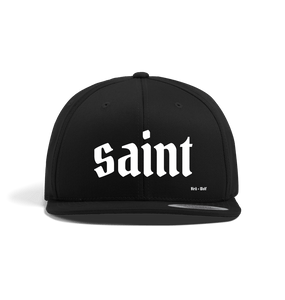 Black Saint Snap Back Cap