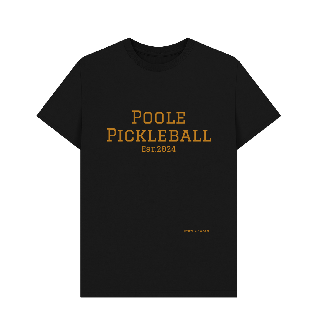 Black Poole Pickleball Classic Tee