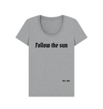 Athletic Grey Follow The Sun Scoop Neck Tee