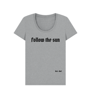 Athletic Grey Follow The Sun Scoop Neck Tee