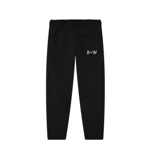 Black Printed Womens Joggers