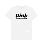 White Dink Responsibly Classic Tee.