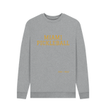 Light Heather Miami Pickleball Cosy Sweatshirt