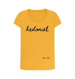 Mustard Printed T-shirt Front