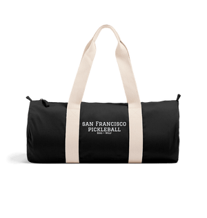 Black San Francisco Pickleball Duffel Bag