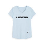 Sky Blue Printed T-shirt Front
