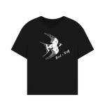 Black Printed T-shirt Front