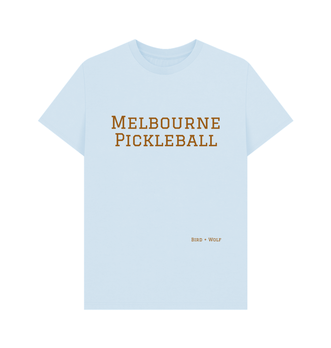 Sky Blue Melbourne Pickleball Classic Tee