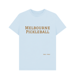 Sky Blue Melbourne Pickleball Classic Tee