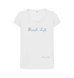 White Printed T-shirt Front