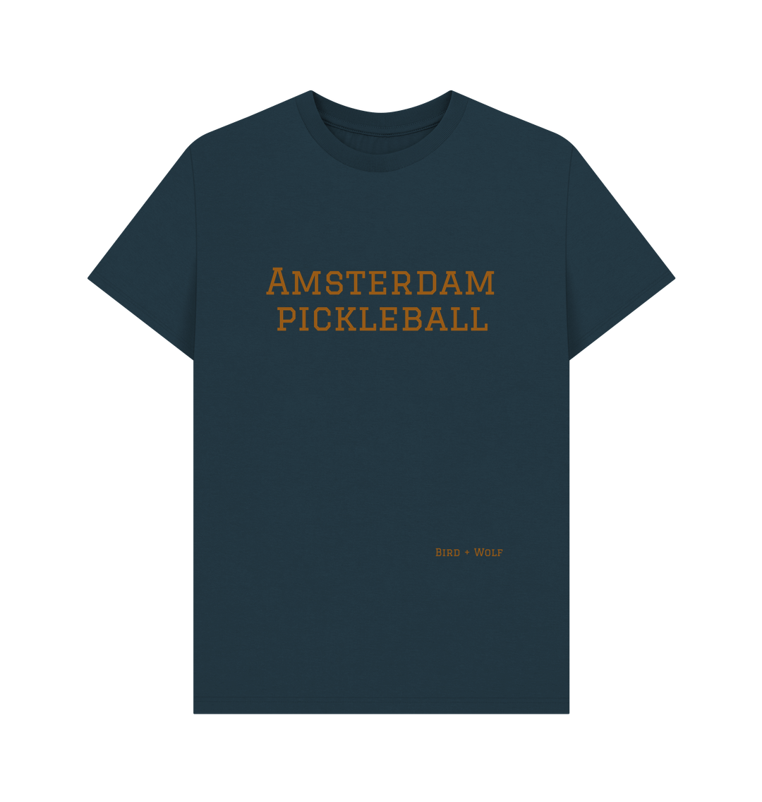 Denim Blue Amsterdam Pickleball Classic Tee