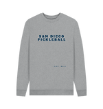 Light Heather San Diego Pickleball Cosy Sweatshirt