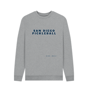 Light Heather San Diego Pickleball Cosy Sweatshirt