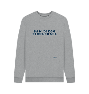 Light Heather San Diego Pickleball Cosy Sweatshirt