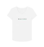 White Printed T-shirt