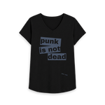 Black Printed T-shirt Front
