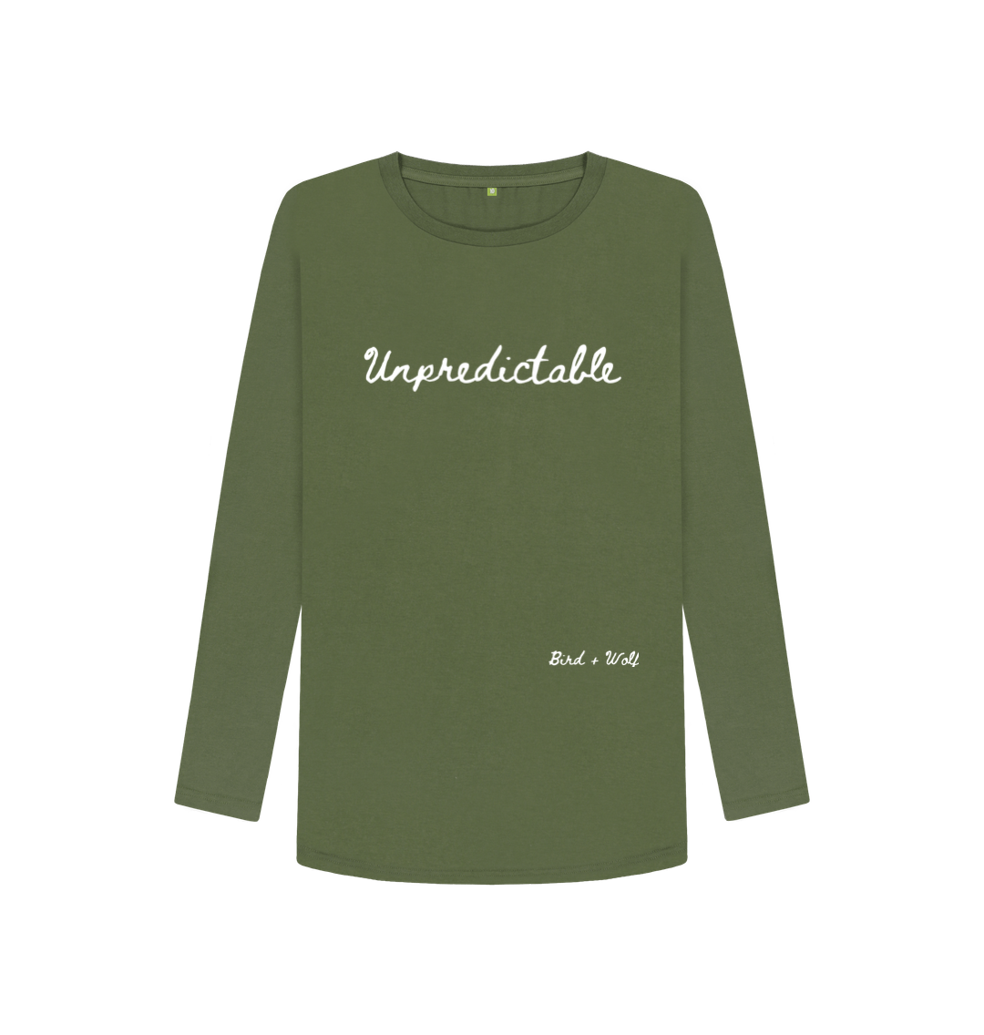 Khaki Unpredictable Long Sleeve Tee