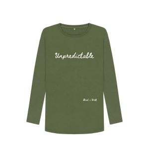 Khaki Unpredictable Long Sleeve Tee