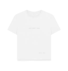 White Printed T-shirt Front