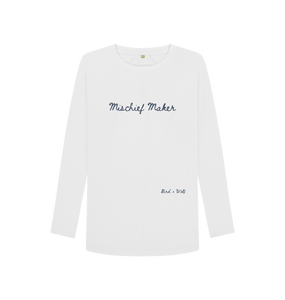 White Mischief Maker Long Sleeve Tee