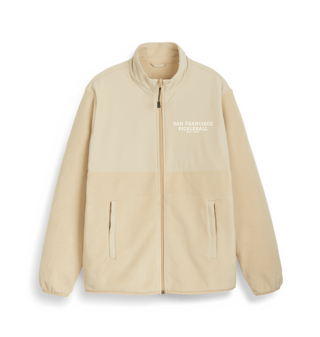 Desert Dust San Francisco Pickleball Fleece Jacket