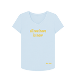 Sky Blue Printed T-shirt Front