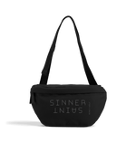 Black Sinner Saint Recycled Cross Body Bag