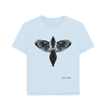 Sky Blue Printed T-shirt Front
