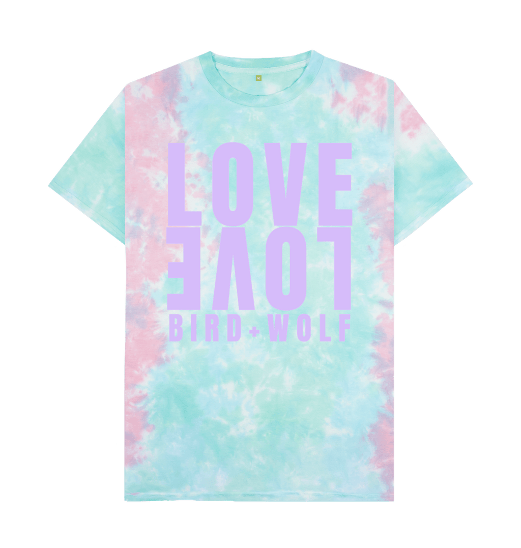 Pastel Tie Dye Love Love Tie Dye Classic Tee