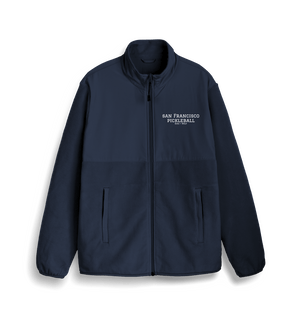 French Navy San Francisco Pickleball Fleece Jacket