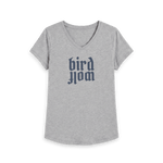 Athletic Grey Printed T-shirt Front