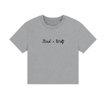 Athletic Grey Printed T-shirt Front