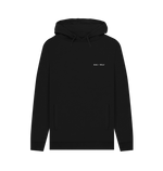 Black Printed Hoody