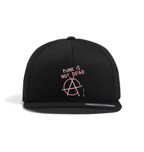 Black Punk is Not Dead Snap Back Cap