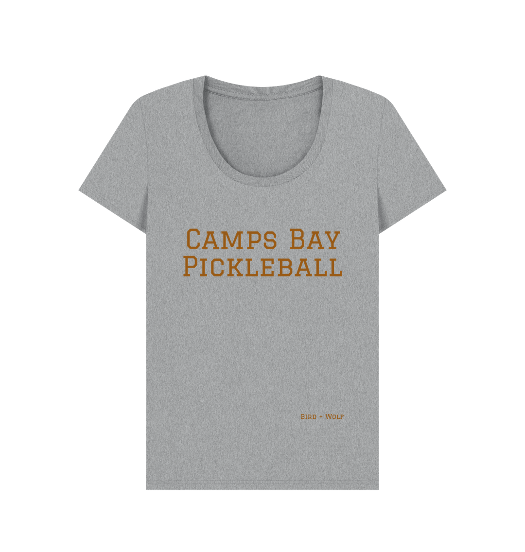 Athletic Grey Camps Bay Pickleball Scoop Neck Tee