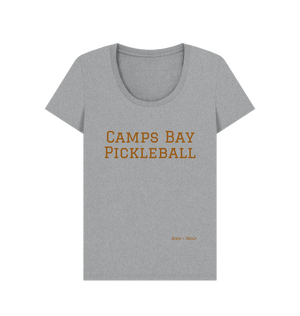 Athletic Grey Camps Bay Pickleball Scoop Neck Tee