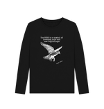 Black Bird Symbolism Long Sleeve Tee