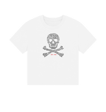 White Printed T-shirt Front