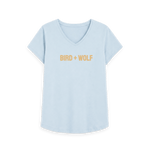 Sky Blue Printed T-shirt Front