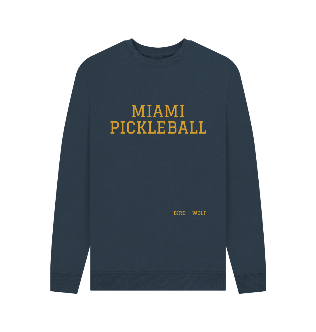 Navy Blue Miami Pickleball Cosy Sweatshirt