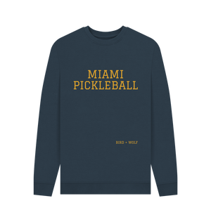 Navy Blue Miami Pickleball Cosy Sweatshirt