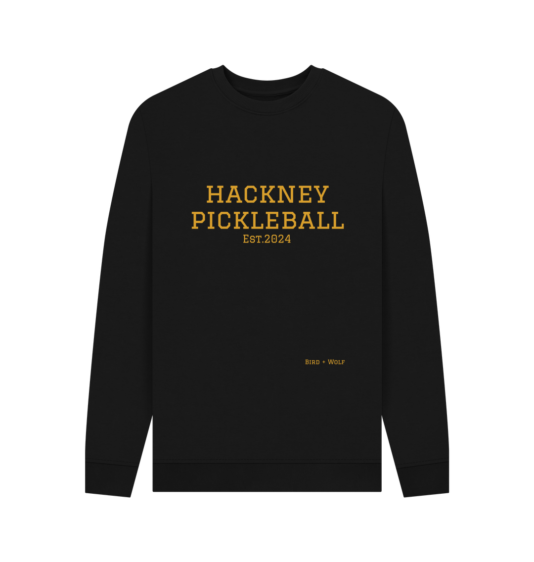 Black Hackney Pickleball Cosy Sweatshirt