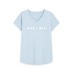 Sky Blue Printed T-shirt Front