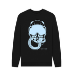 Black Helmet (Blue) Cosy Sweatshirt