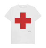 White Printed T-shirt Front