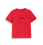 Red Bird + Wolf Baby Tee