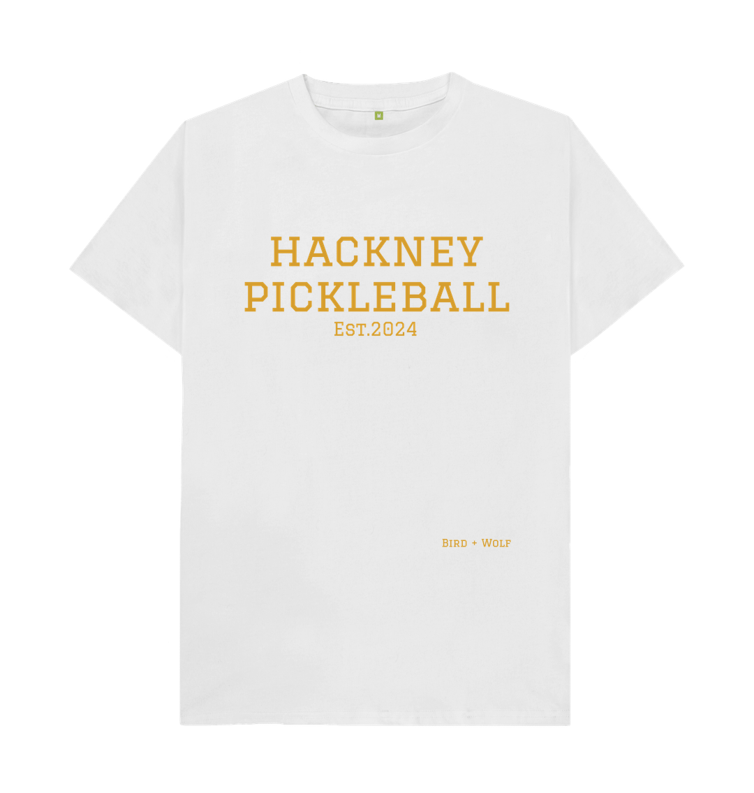 White Hackney Pickleball Classic Tee