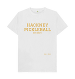 White Hackney Pickleball Classic Tee