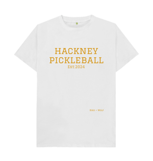 White Hackney Pickleball Classic Tee