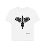 White Printed T-shirt Front
